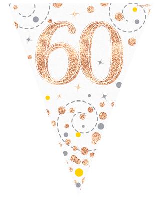 White and Rose Gold banners and bunting artwork White and Rose Gold banners and bunting artwork