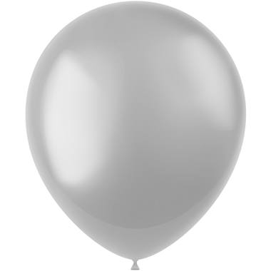 Balloons-Moondust-Silver-Metallic-33cm-10-pieces