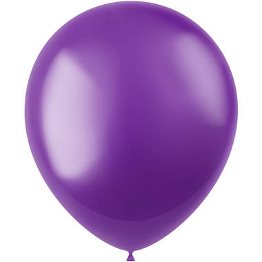 Balloons Radiant Violet Purple Metallic 33cm – 10 pieces