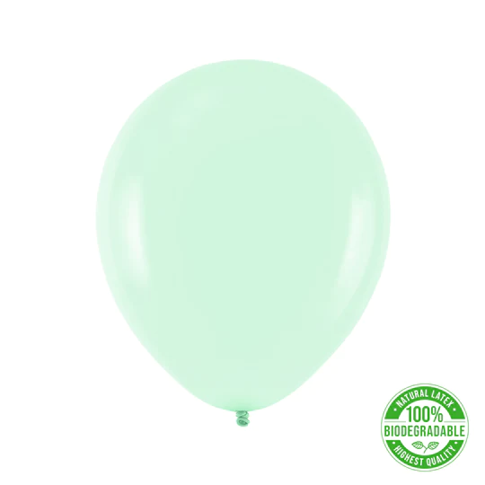 Biodegradable balloon celadon 12 inches