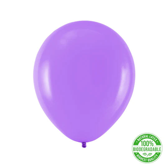 Biodegradable balloon purple 12 inches