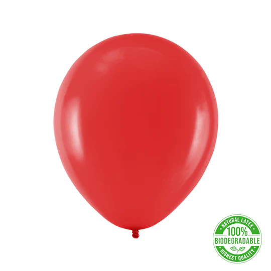 Biodegradable balloon red 12 inches