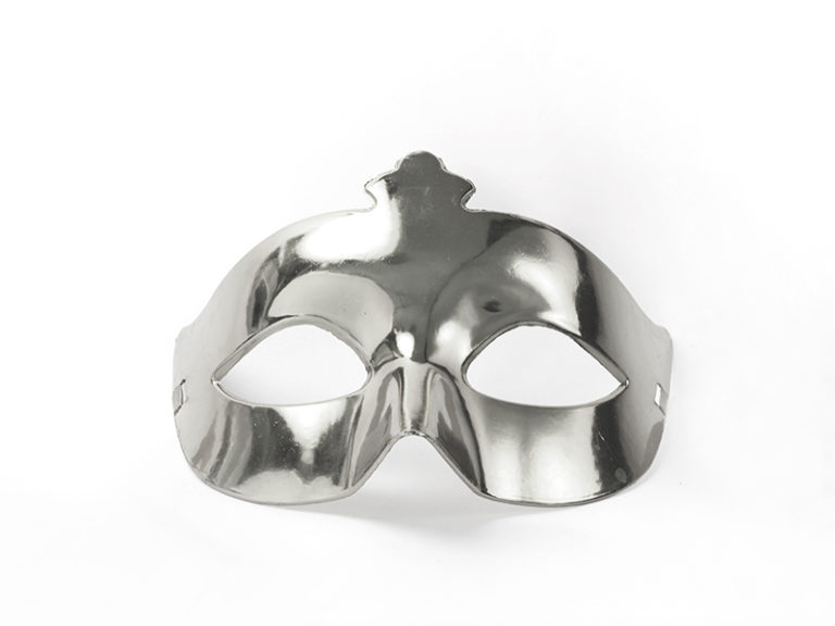 Party Mask, silver