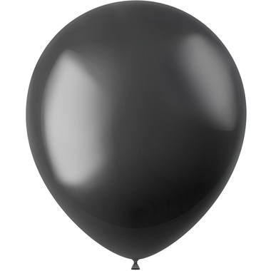Balloons-Radiant-Onyx-Black-Metallic-33cm-10-pieces