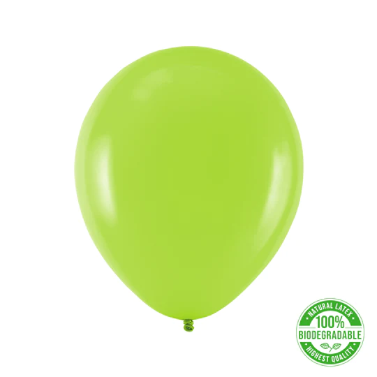 Biodegradable balloon lime 12 inches