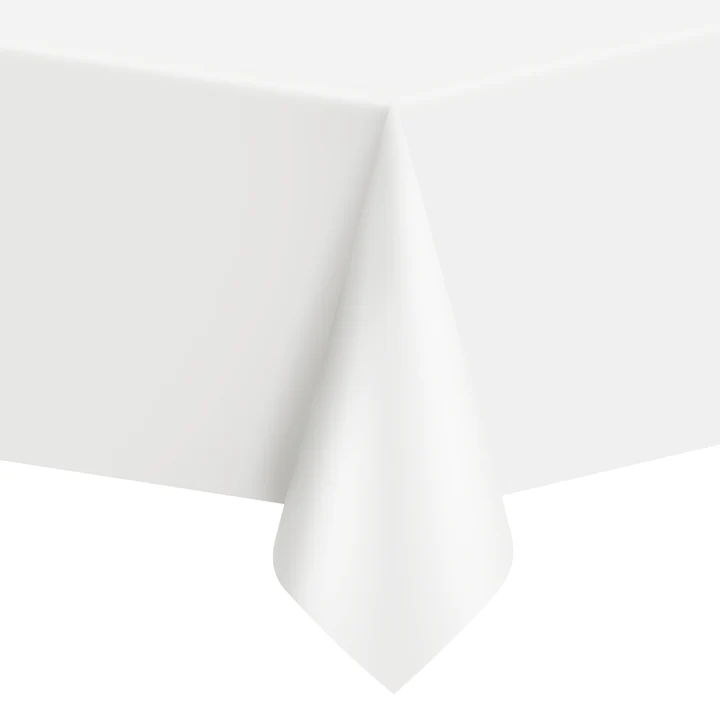 White tablecloth 137x274cm