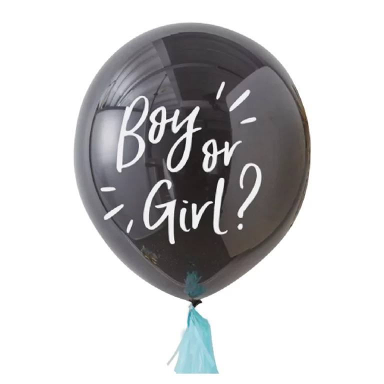 Boy or Girl balloon for a boy, 36 inches, 1 pc