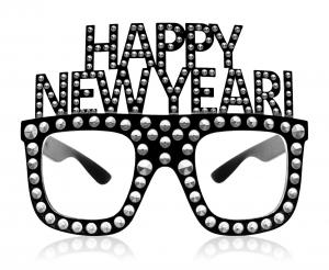 HAPPY NEW YEAR GLASSES, DIAMOND